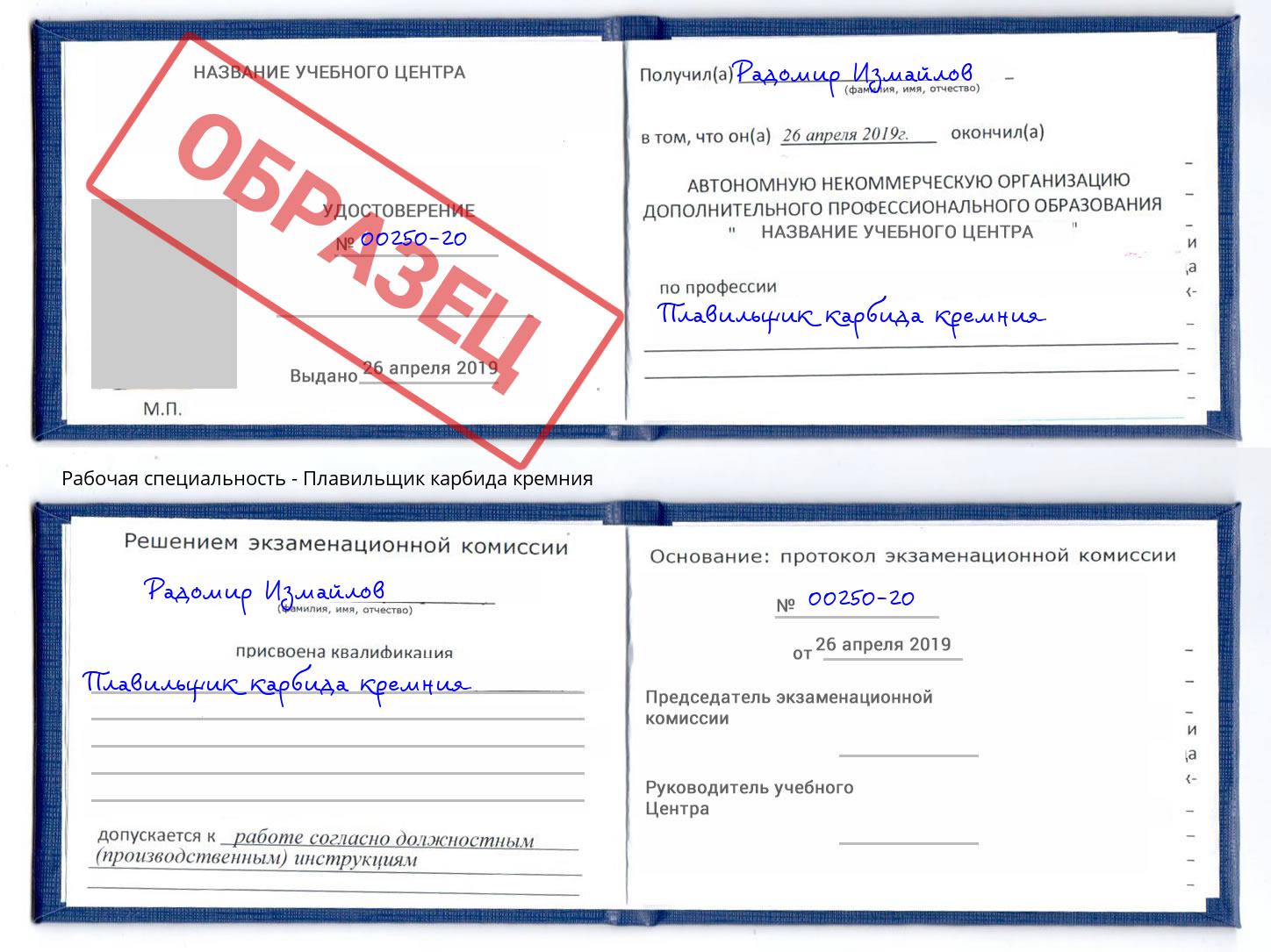 Плавильщик карбида кремния Ликино-Дулёво